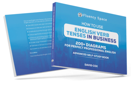 How to Use English Verb Tenses in Business Book cover